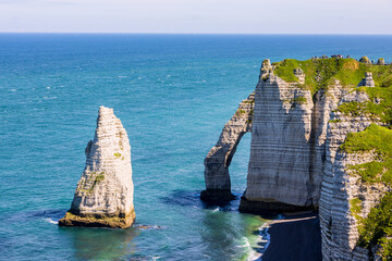 Les Falaises d' Étretat en Normandie