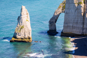 Les Falaises d' Étretat en Normandie