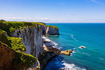 Les Falaises d' Étretat en Normandie