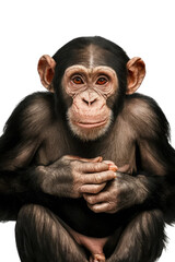 Isolated PNG Monkey Wildlife, GENERATIVE AI