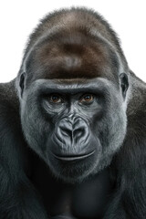 Fototapeta premium Isolated PNG Ape Wildlife, GENERATIVE AI