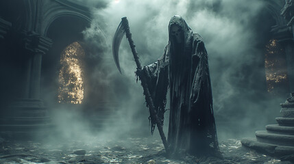 鎌を持った死神 © Hiroyuki
