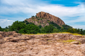 Peak near Enchanted Rock, Texas