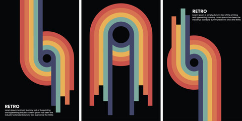 Obraz premium abstract background with rainbow