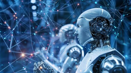 Collaborative AI platforms fostering innovation and driving success in a hightech business environment