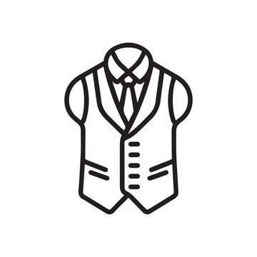 recommend clip art: Jacket and Blazer clothes icon style vector design.