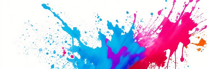 abstract background with splashes