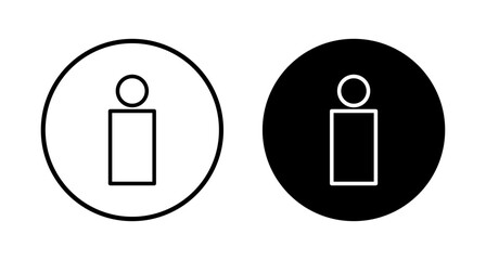 User Icon vector isolated on white background. person sign. people icon.