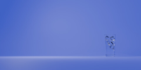 청량하고 깨끗한 물 마시기