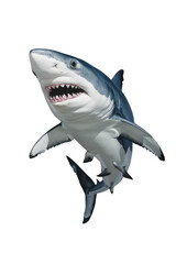 Isolated PNG Shark Fish, GENERATIVE AI