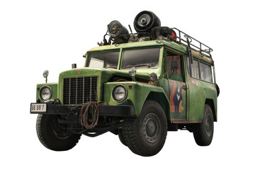 Isolated PNG Car, GENERATIVE AI