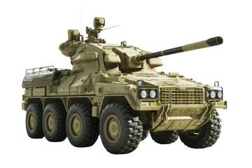 Isolated PNG Military Tank, GENERATIVE AI