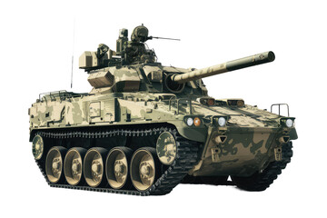 Isolated PNG Military Tank, GENERATIVE AI