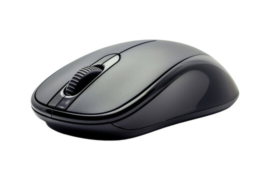 recommend clip art: Black Wireless Computer Mouse