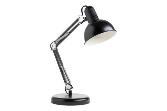 Black Desk Lamp with Adjustable Arm
