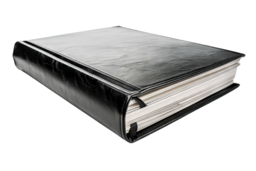 Black Leather Bound Book