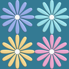 알록달록 데이지 빅