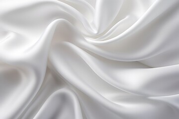Obraz premium Cloth Background, White Fabric Texture