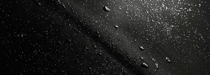 Black texture background. Grainy black background