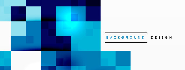 Dynamic colorful squares background. Vector Illustration For Wallpaper, Banner, Background, Card, Book Illustration, landing page