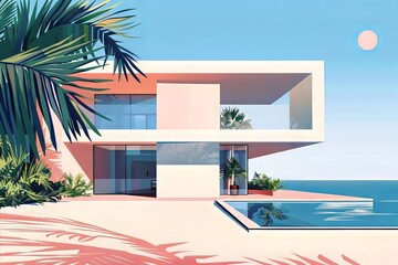 Modern Architectural Illustration