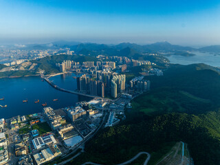 Naklejka premium Tseung Kwan O New Town