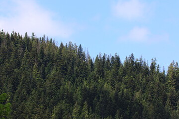 Mountain peak in Europe