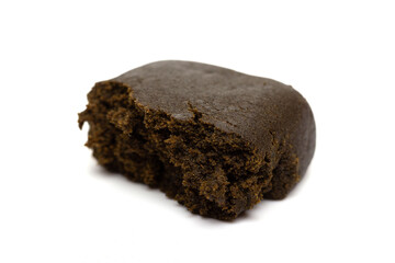 Hashish isolated on white background
