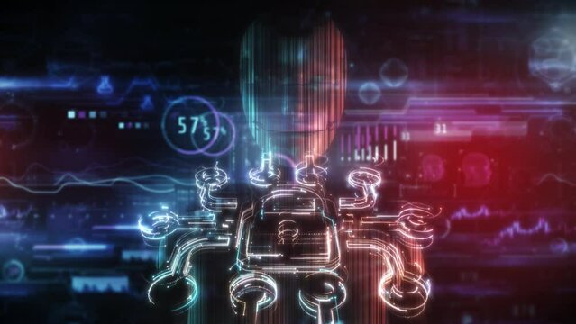 Protecting the data stream with artificial intelligence.