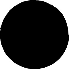 Circle brush for stamp, ink and paintbrush design