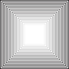 Square blend line halftone. Geometric design