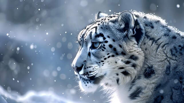 The snow leopard panthera uncia syn uncia uncia is a large cat native to the mountain ranges of central