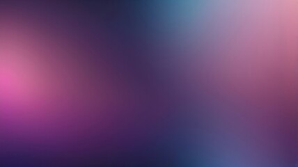 Obraz premium Blurred color gradient purple pink blue grainy color gradient background dark abstract backdrop banner poster card wallpaper website header design