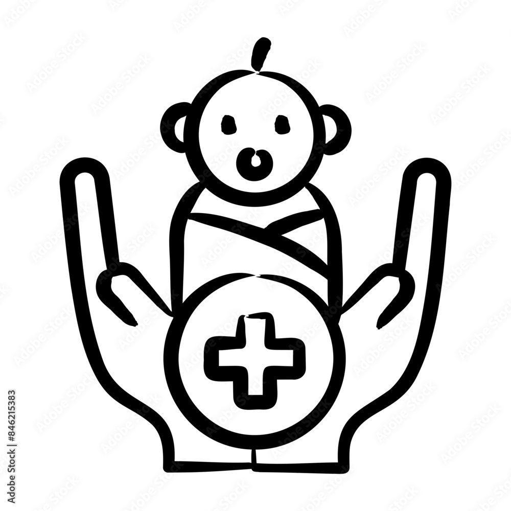 Canvas Prints Pediatrics Icon