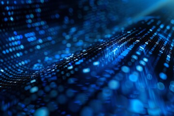 An abstract concept of data mining uncovering hidden patterns within complex data sets