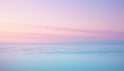Fototapeta premium Calm Cascade: Smooth Pastel Gradient
