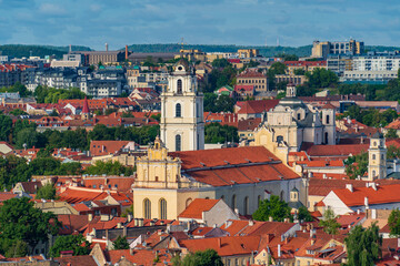 Obraz premium Church of St. Johns in Vilnius, Lithuania