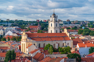 Obraz premium Church of St. Johns in Vilnius, Lithuania