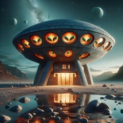 Can be used in various fields such as design of extraterrestrial buildings, games, and movies.