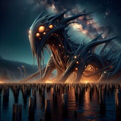 Can be used in various fields such as design of extraterrestrial buildings, games, and movies.