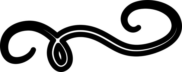 Bold lines curved, spiral, wave