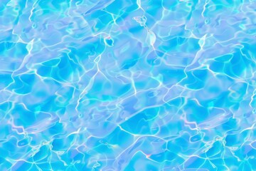 Fototapeta premium Experience the vibrant allure of an ocean water surface pattern, exuding a bright and dynamic aesthetic reminiscent of the Y2K era