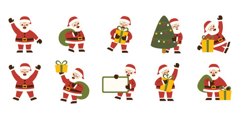 Santa Claus Character Set