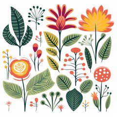 Playful Jungle Flora