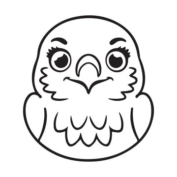facon head icon art  illustration