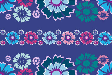 thai pattern. seamless ,Traditional ethnic,thai pattern, fabric pattern for textiles,rugs, wallpaper,clothing,sarong, batik,wrap,embroidery,print, background,cover,vector illustration,flowers pattern