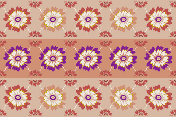 thai pattern. seamless ,Traditional ethnic,thai pattern, fabric pattern for textiles,rugs, wallpaper,clothing,sarong, batik,wrap,embroidery,print, background,cover,vector illustration,flowers pattern