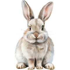 Obraz premium Watercolor, rabbit 