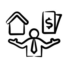 Loan To Value Ratio Icon