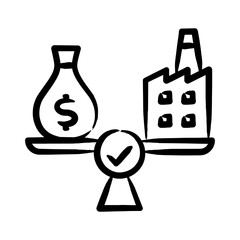 Business Valuation Icon
